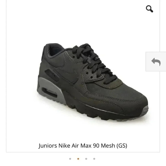 Grey Nike Air Max 90 Mesh (GS) - Picture 8 of 8